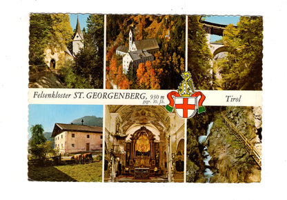 Ansichtskarte Felsenkloster St. Georgenberg / Tirol / Österreich