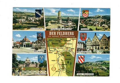 Ansichtskarte Der Feldberg in seiner Umgebung