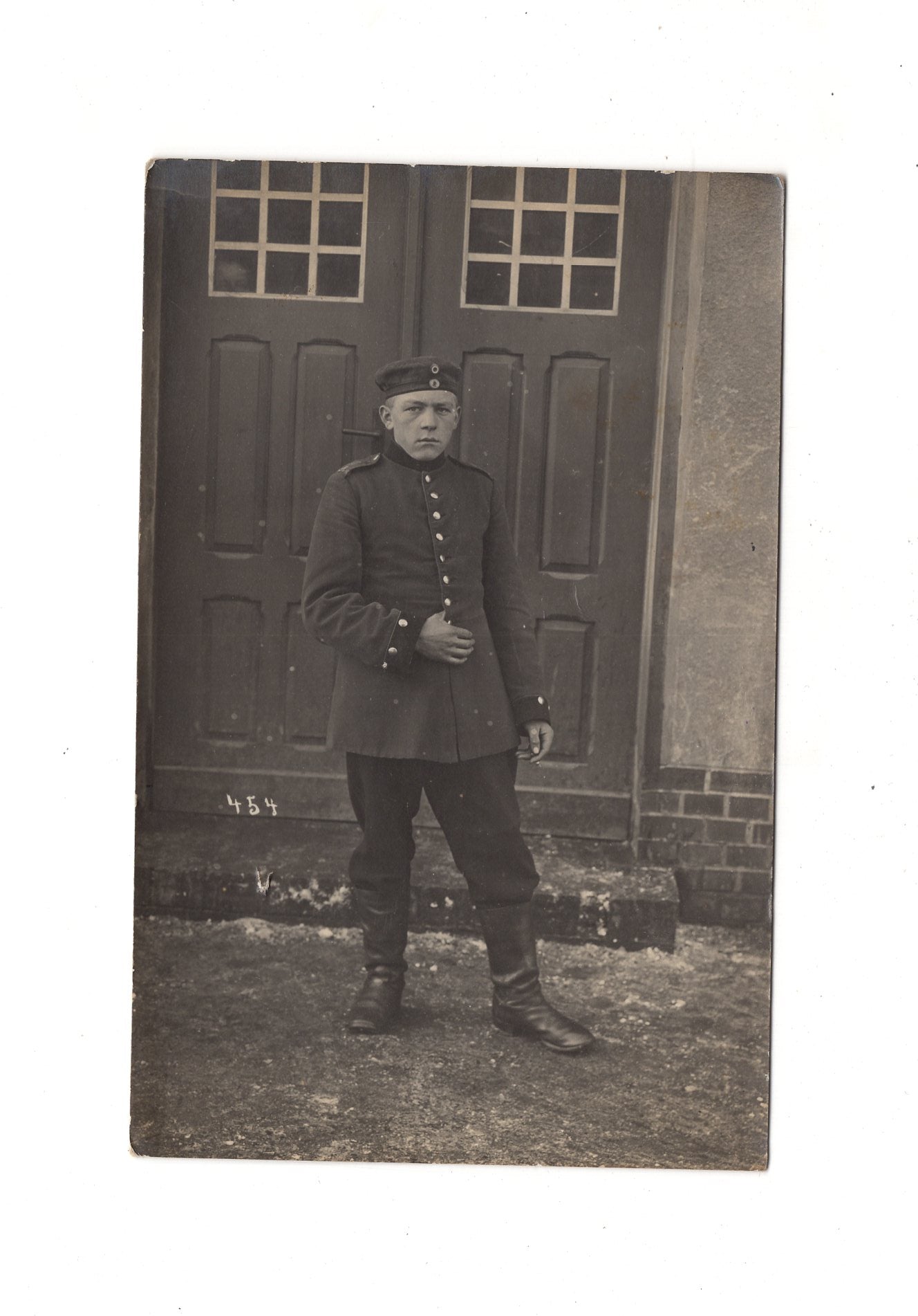 Ansichtskarte / Feldpost / Soldaten / Soldatenportrait - 1917