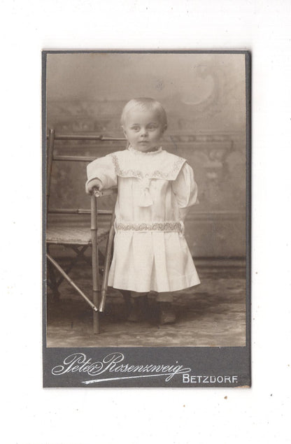 Fotografie Niedliches kleines Kind - Betzdorf 1900er