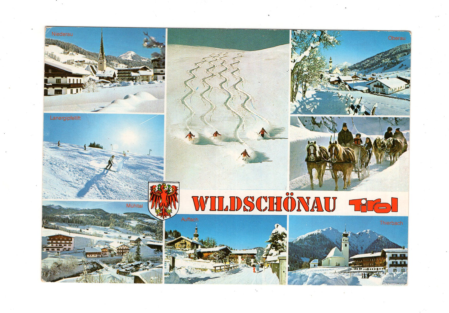 Ansichtskarte Wildschönau / Tirol / Österreich