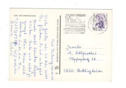 Ansichtskarte Bad Driburg / Im Kurpark / J1-53