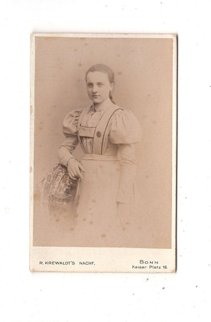 Fotografie Feine Dame - Bonn 1890er