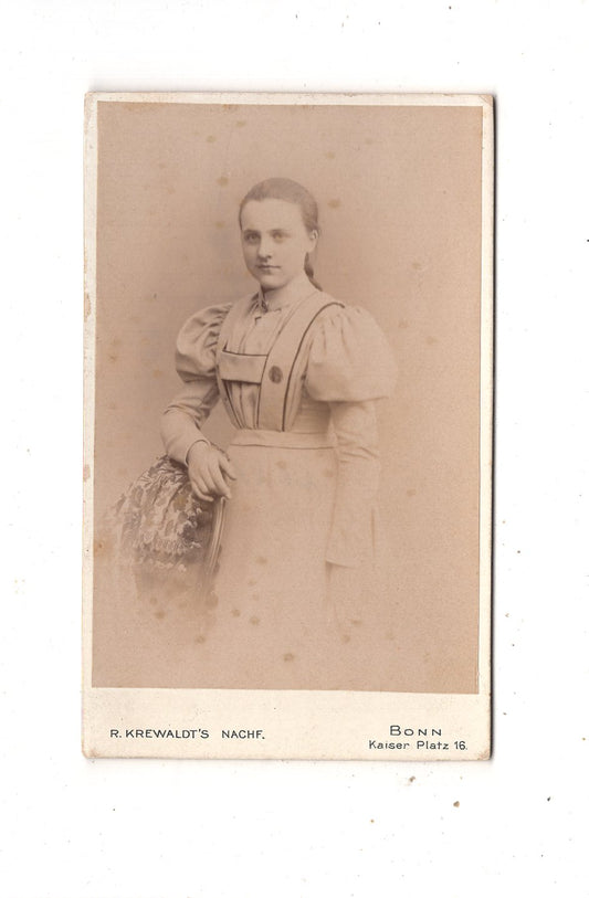 Fotografie Feine Dame - Bonn 1890er