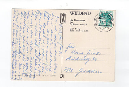 Ansichtskarte Wildbad im Schwarzwald