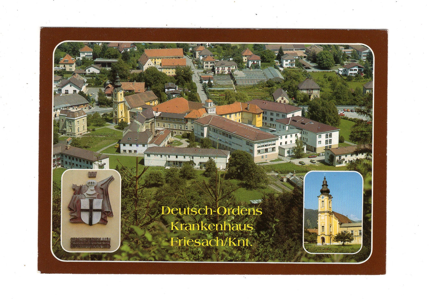 Ansichtskarte Deutsch-Ordens Krankenhaus Friesach / Kärnten / Österreich / N1-68