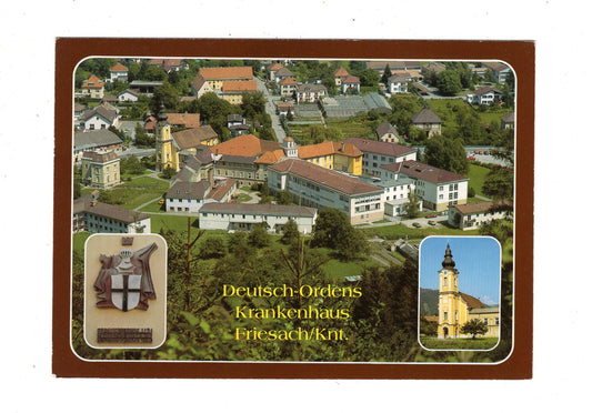 Ansichtskarte Deutsch-Ordens Krankenhaus Friesach / Kärnten / Österreich / N1-68