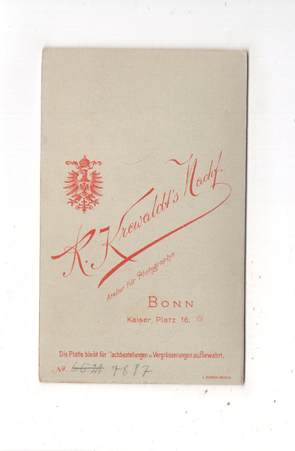 Fotografie Feine Dame - Bonn 1890er