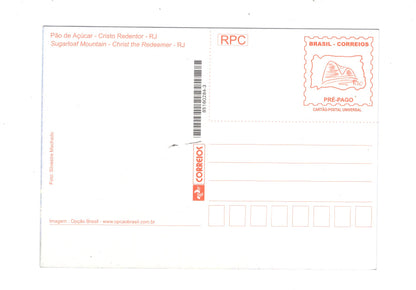 Ansichtskarte Pao de Acucar / Cristo Redentor / Brasilien