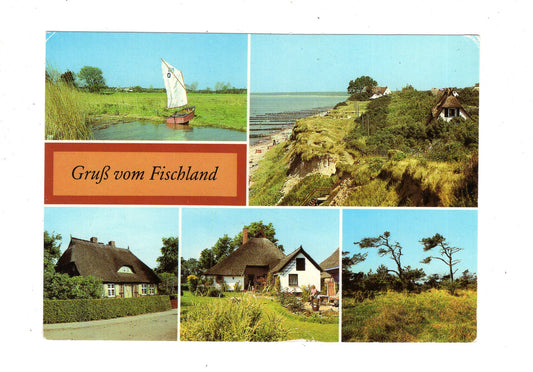 Ansichtskarte Fischland / Wustrow / Ahrenshoop +++ / L1-69