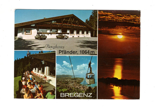 Ansichtskarte Bregenz / Berghaus Pfänder / Österreich