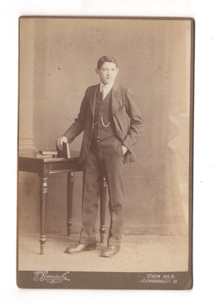 Fotografie Feiner Junge - Wien 1910er / CAB U-26