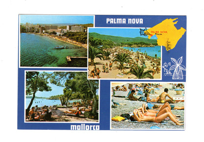 Ansichtskarte Mallorca / Palma Nova / Spanien