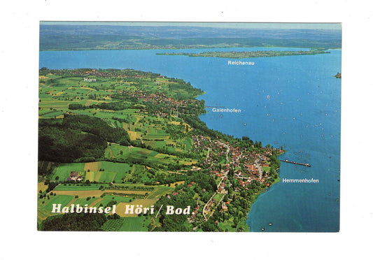 Ansichtskarte Halbinsel Höri / Bodensee