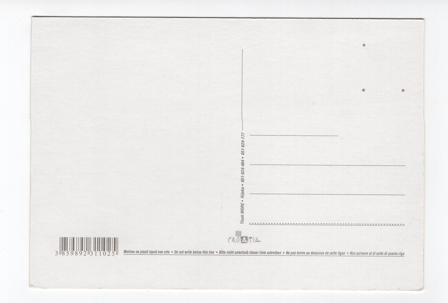 Ansichtskarte Porec / Kroatien