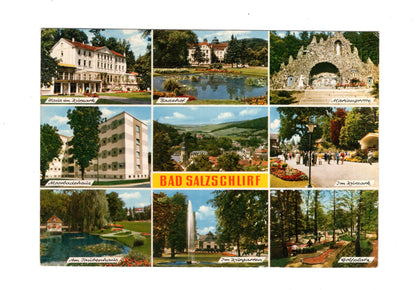Ansichtskarte Bad Salzschlirf / Moorbadehaus +++
