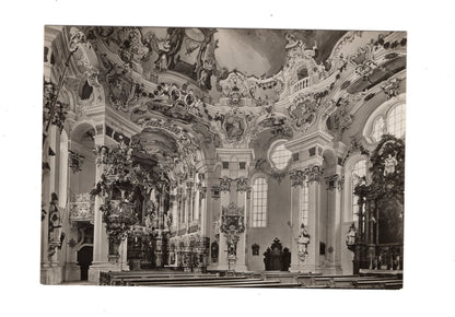 Ansichtskarte Wallfahrtskirche Wies bei Steingaden / Oberbayern