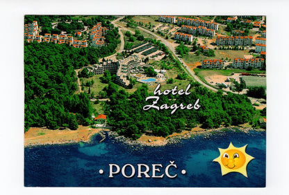 Ansichtskarte Porec / Hotel Zagreb / Kroatien