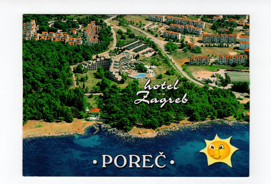 Ansichtskarte Porec / Hotel Zagreb / Kroatien