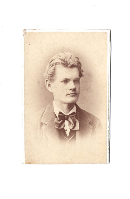 Fotografie Herrenportrait / Ludwig Kraus - Wien 1870er