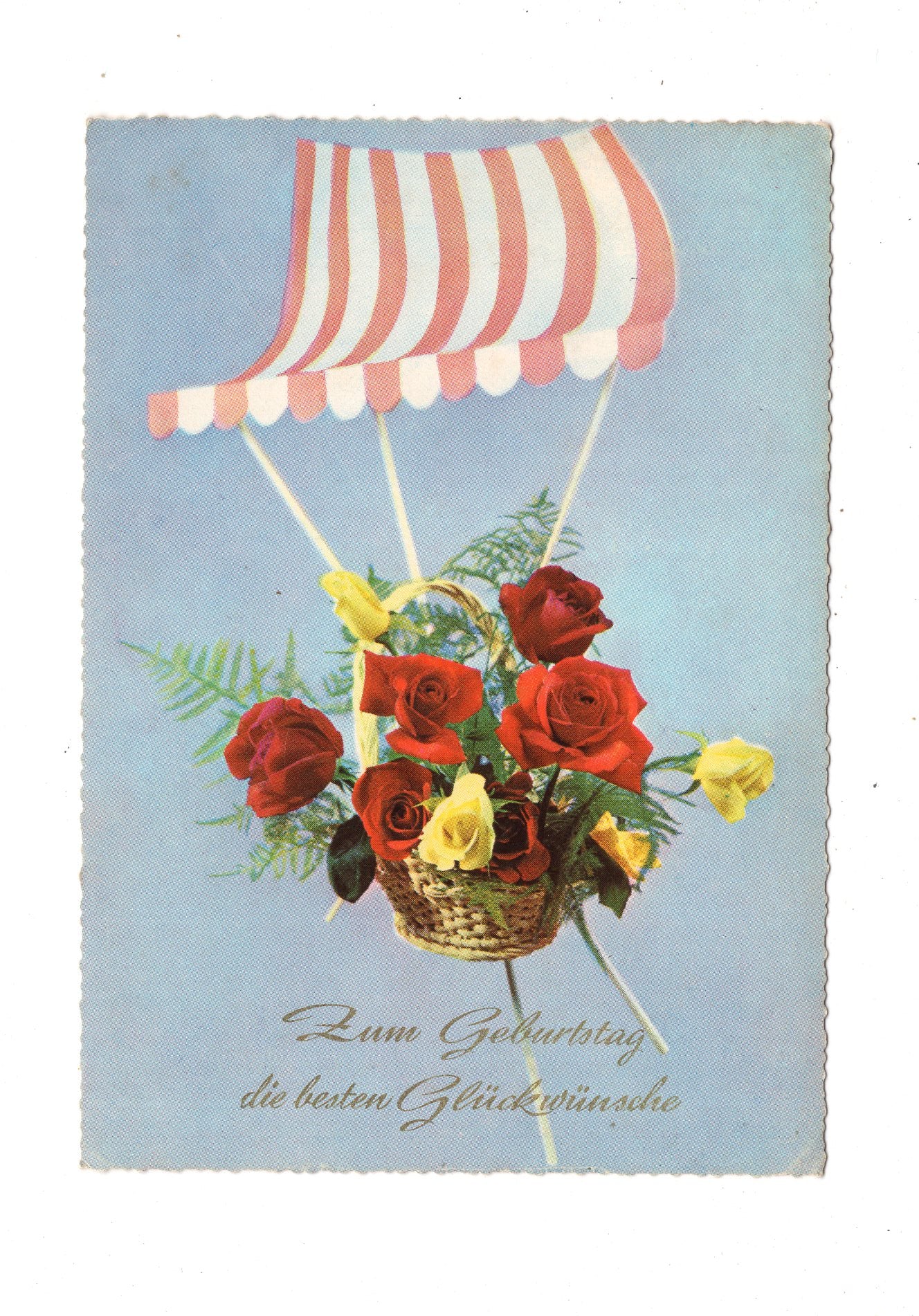 Ansichtskarte Glückwünsche / Glückwunsch zum Geburtstag / L1-60