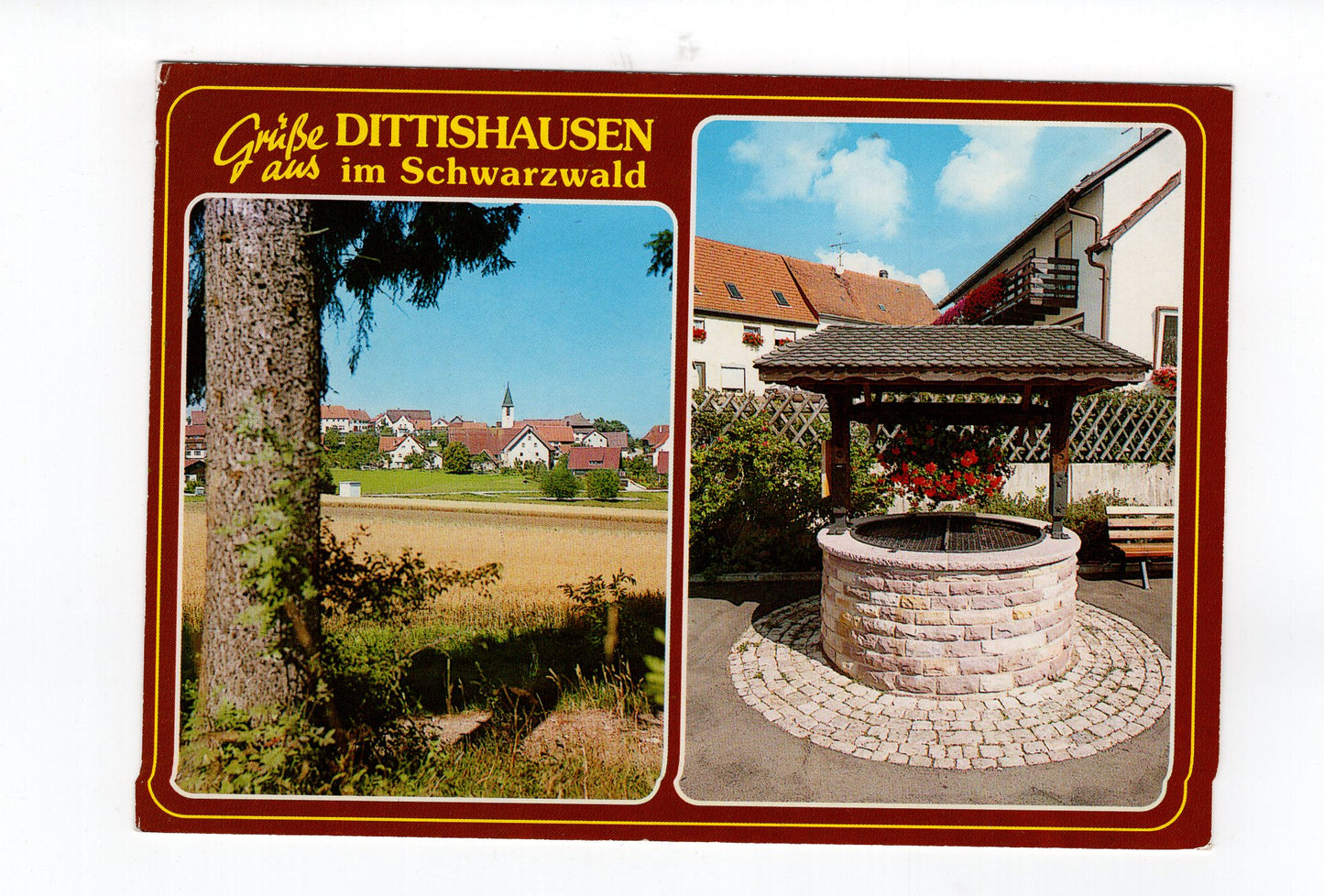 Ansichtskarte Dittishausen im Schwarzwald