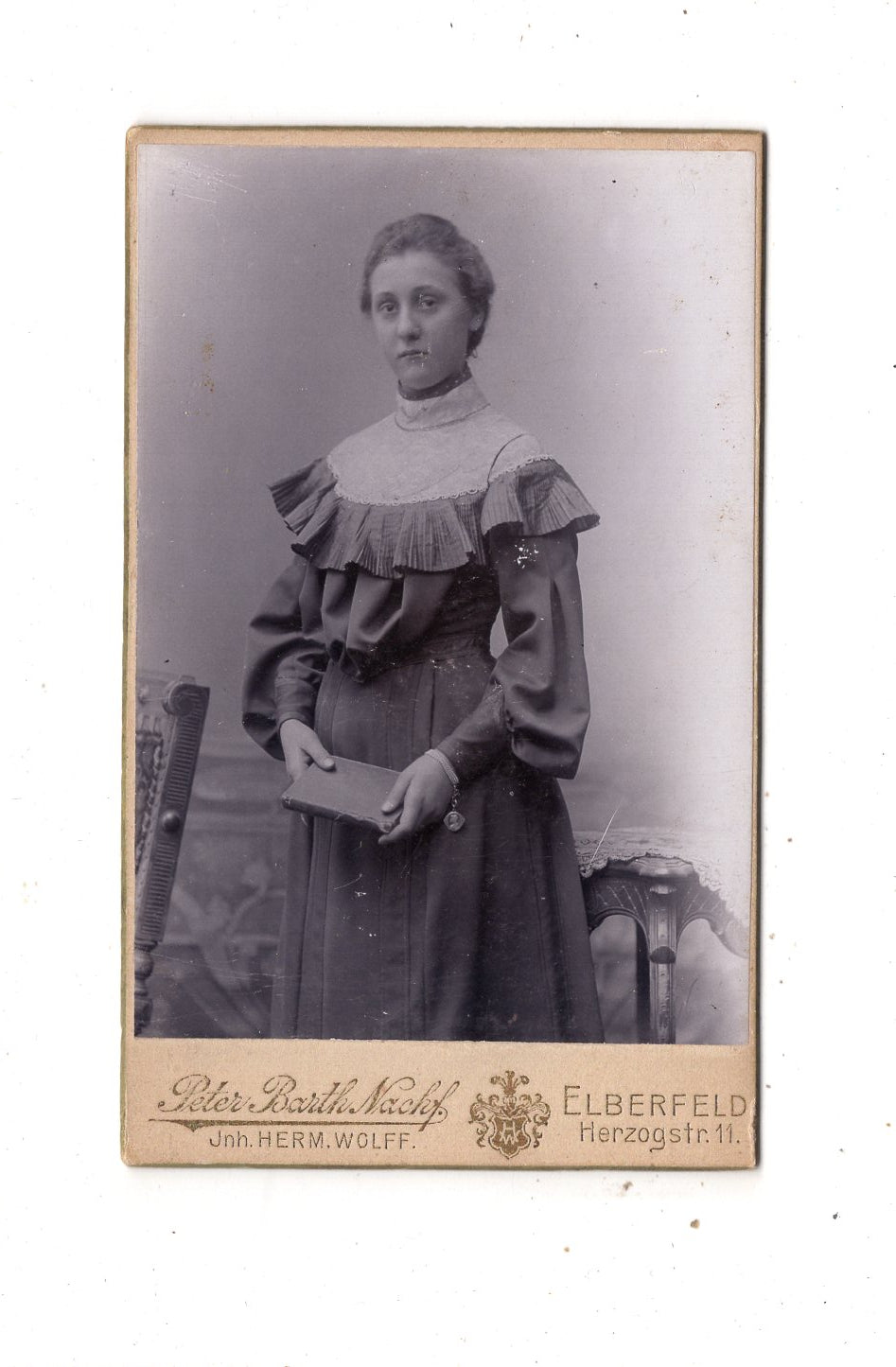 Fotografie Feine Dame - Elberfeld 1890er