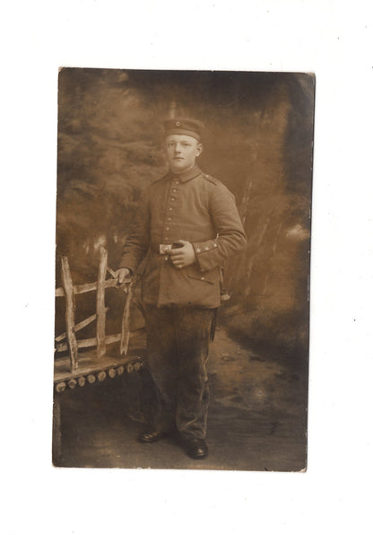 Ansichtskarte Soldat / Soldatenportrait Regiment 77 / Johannes Albers