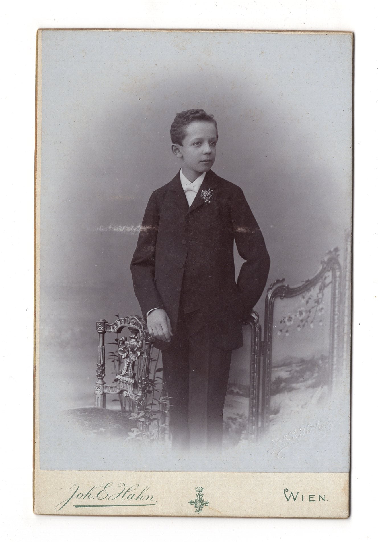 Fotografie Feiner Junge - Wien 1902 / CAB U-26