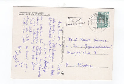 Ansichtskarte Dittishausen im Schwarzwald