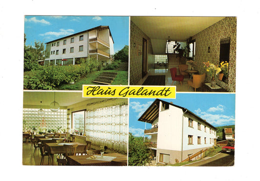 Ansichtskarte Bad Salzschlirf / Haus Galandt
