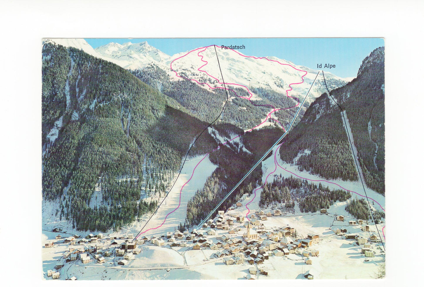 Ansichtskarte Ischgl / Paznauntal / Tirol / Österreich