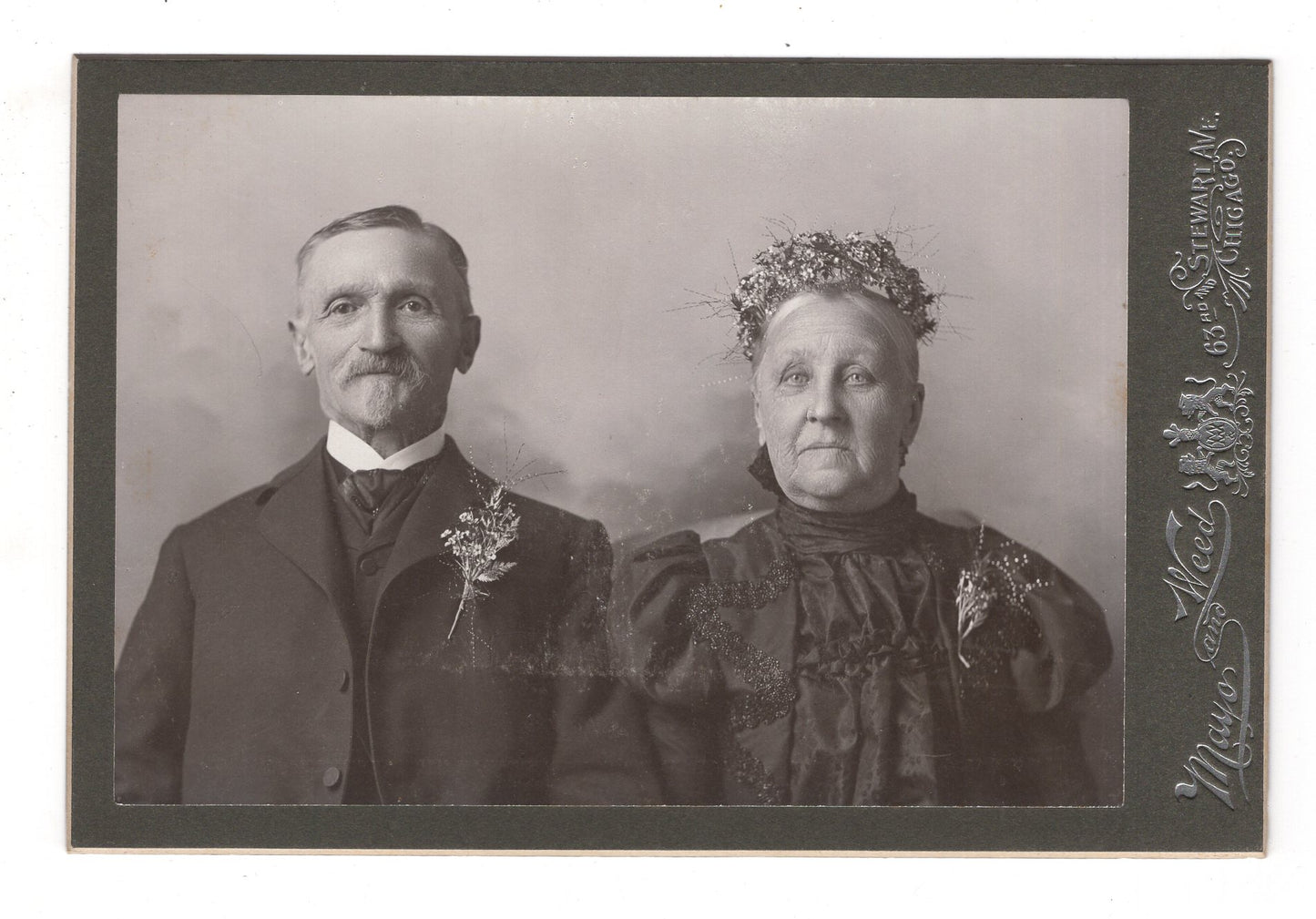 Fotografie Feines Paar - Chicago / USA 1900er