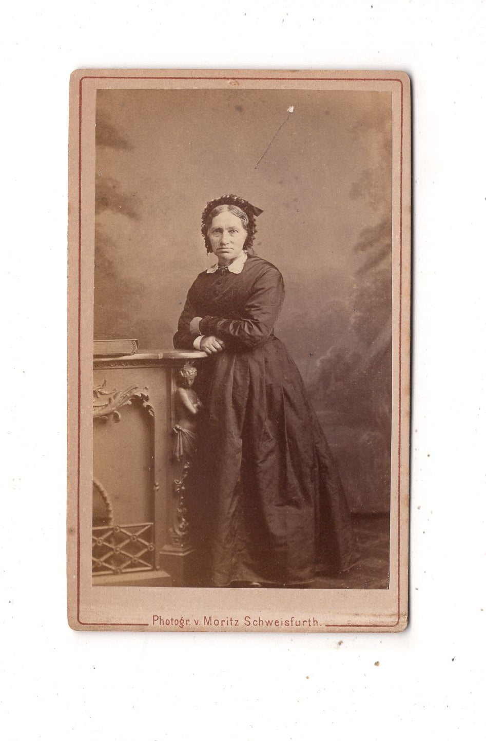 Fotografie Feine Dame - Elberfeld 1870er