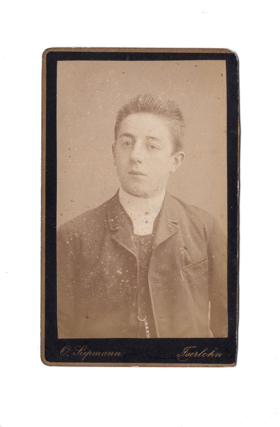 Fotografie Herrenportrait - Iserlohn 1880er