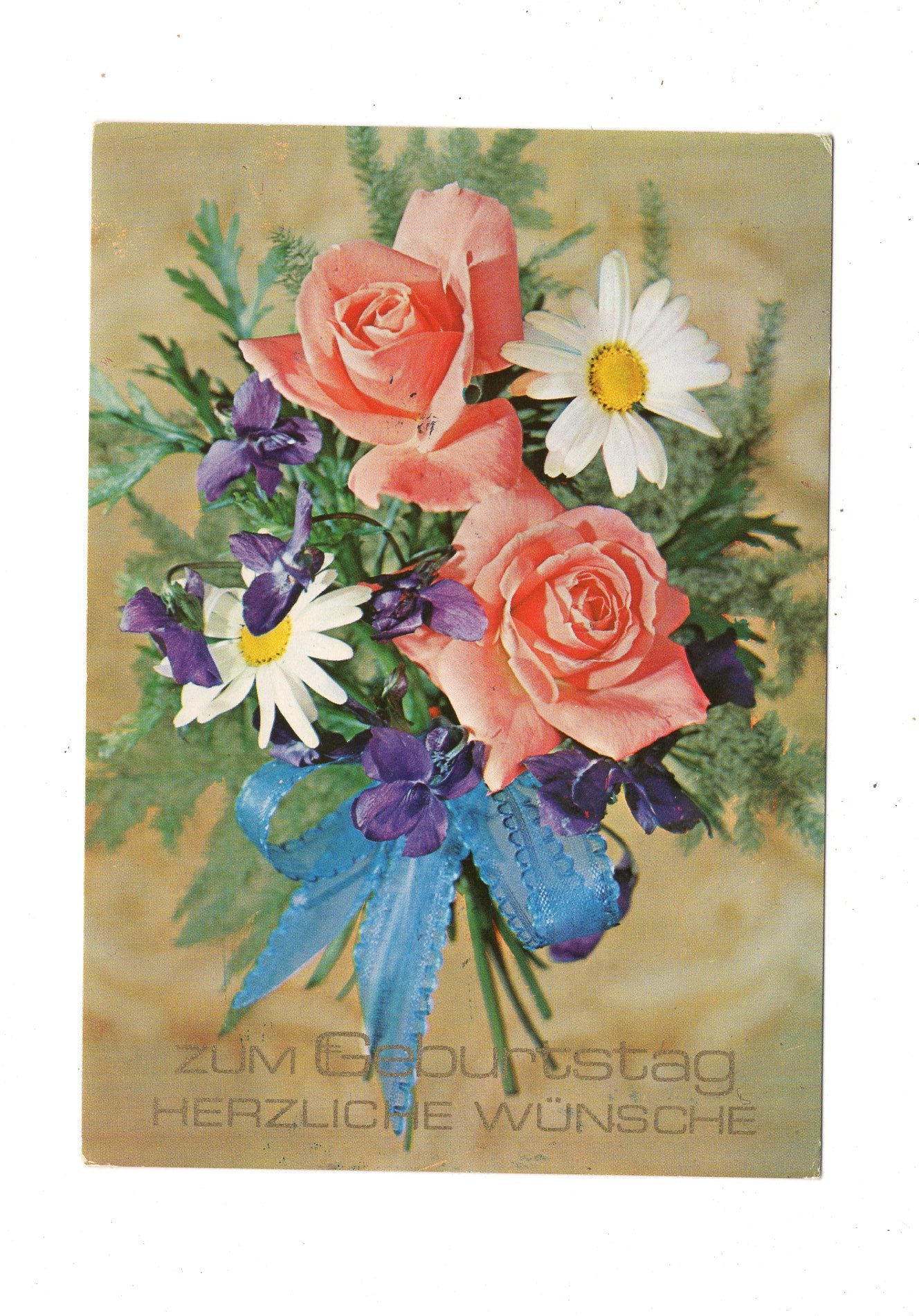 Ansichtskarte Glückwünsche / Glückwunsch zum Geburtstag / L1-60