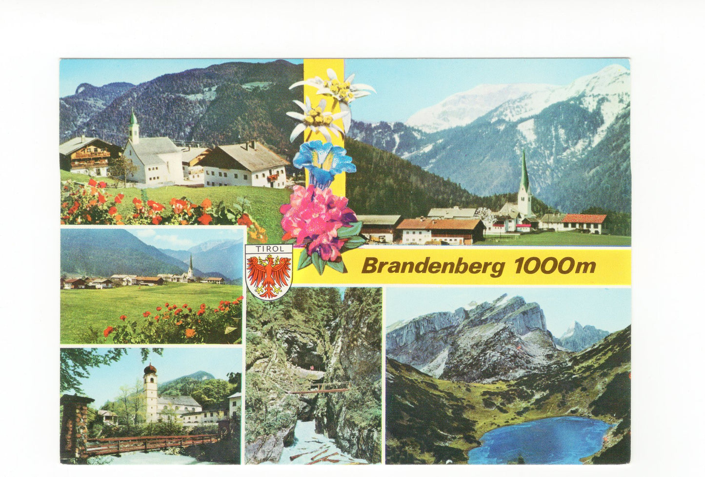 Ansichtskarte Brandenberg / Tirol / Österreich