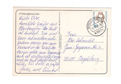 Ansichtskarte Benediktbeuern / Oberbayern