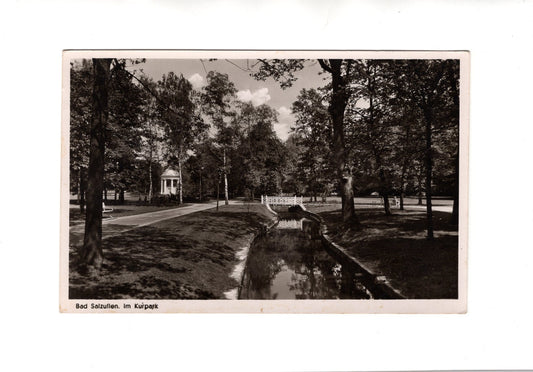 Ansichtskarte Bad Salzuflen / Im Kurpark