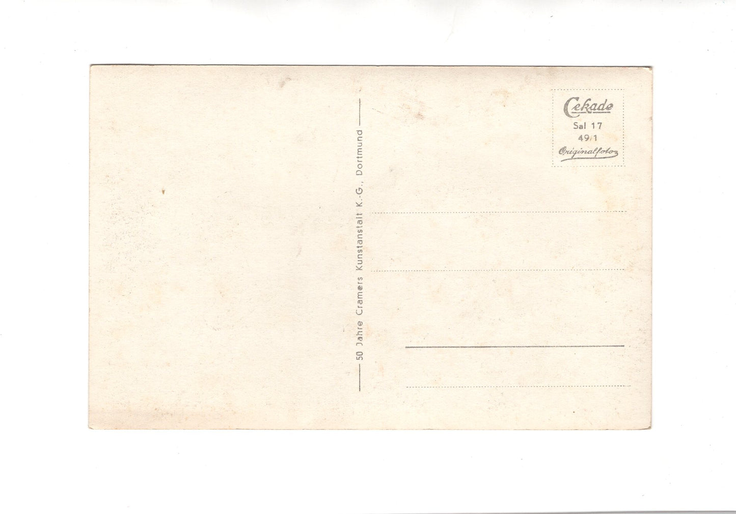 Ansichtskarte Bad Salzuflen / Im Kurpark