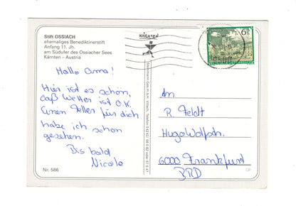 Ansichtskarte Stift Ossiach / Kärnten / Österreich