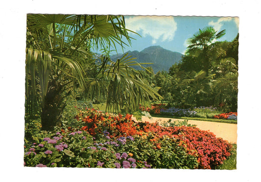 Ansichtskarte Bad Reichenhall / Kurpark