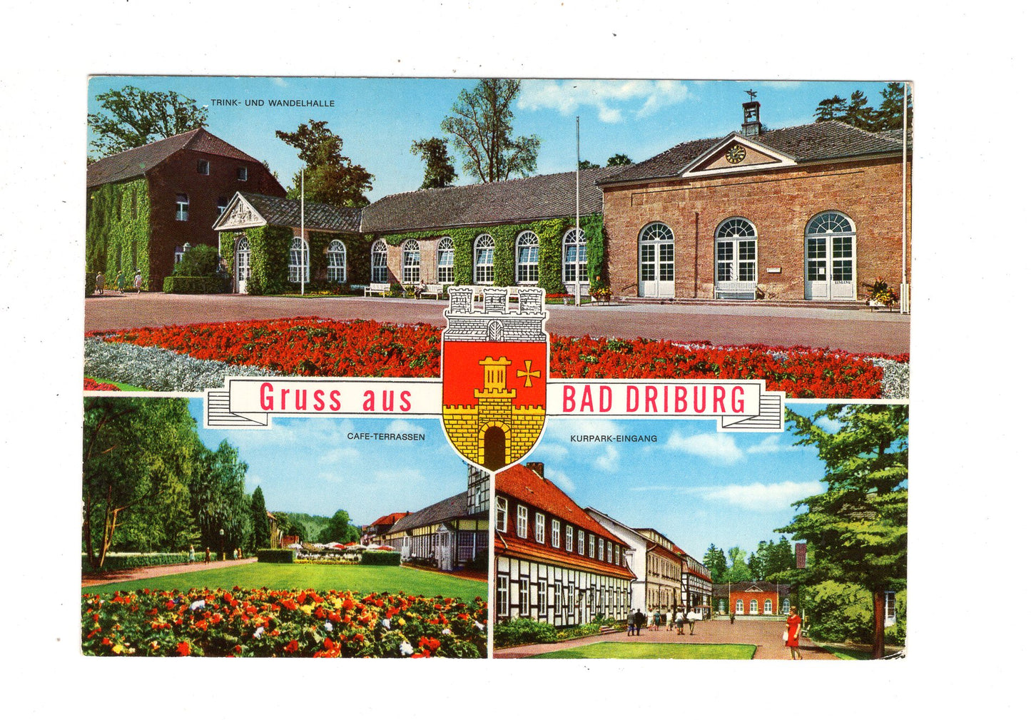 Ansichtskarte Bad Driburg am Teutoburger Wald / J1-53