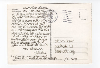 Ansichtskarte Porec / Kroatien