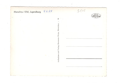 Ansichtskarte Monschau / Eifel / Jugendburg  / I1-57