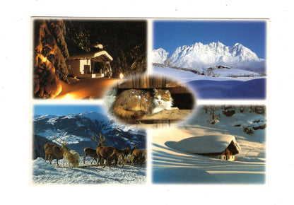 Ansichtskarte Wintergrüße aus Tirol / Österreich