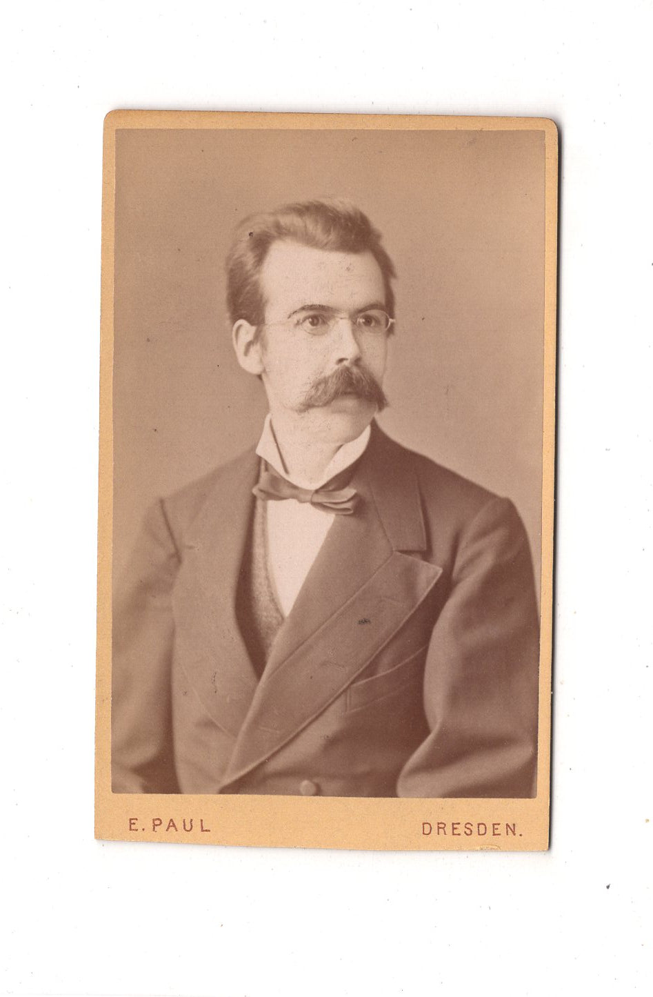 Fotografie Herrenportrait - Dresden 1870er