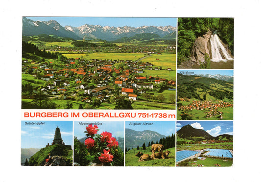 Ansichtskarte Burgberg im Oberallgäu / H1-58