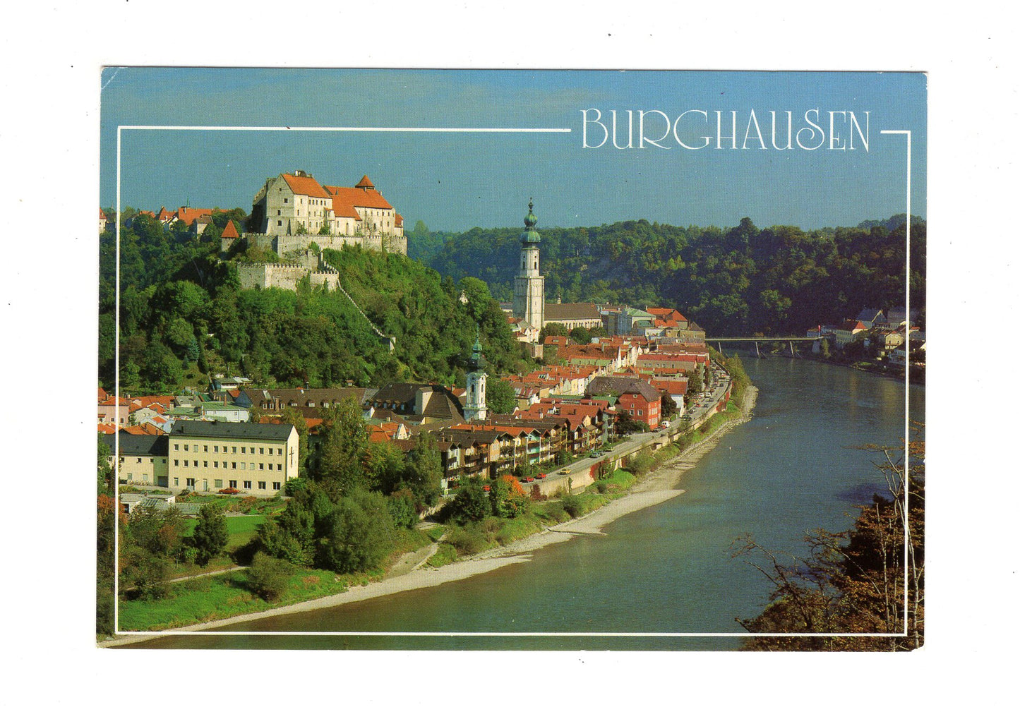 Ansichtskarte Burghausen