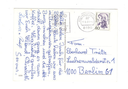 Ansichtskarte Burghausen